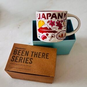 Starbucks Japan Mug - Vibrant Red and White